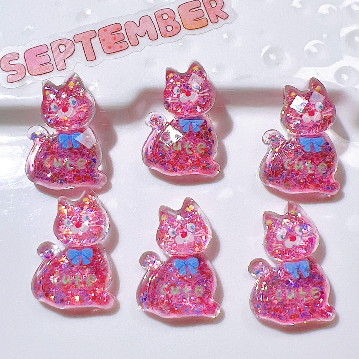 Wholesale Stackable Resin Charms Bulk Multi-Layer DIY Shoe & Keychain Handmade Materials