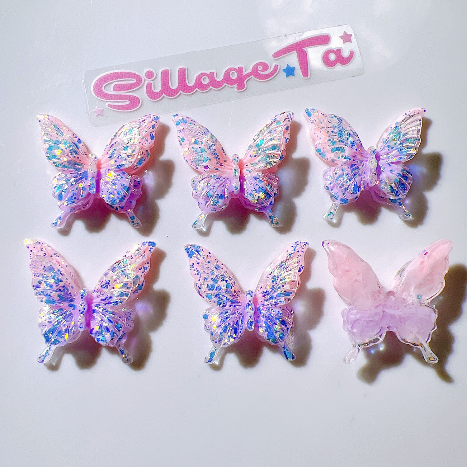 Bulk Mixed Size Resin Charms Wholesale Large & Small Decor Parts for Diversified DIY Matching