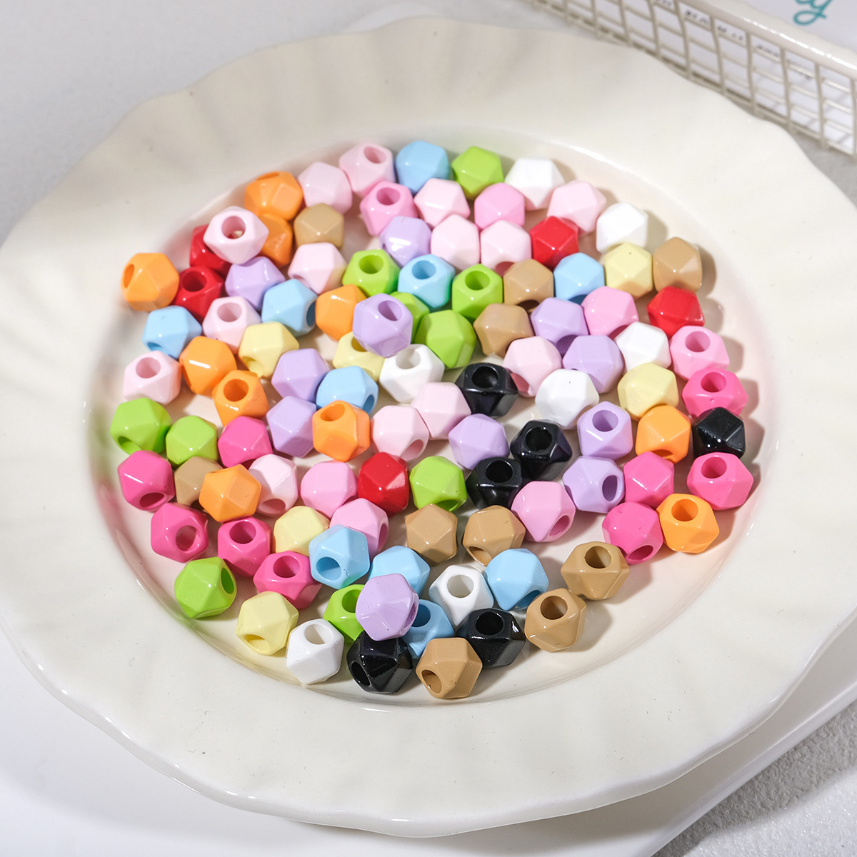 Acrylic DIY Craft Accessories For Handmade Bag Charms And Decorative Phone Straps