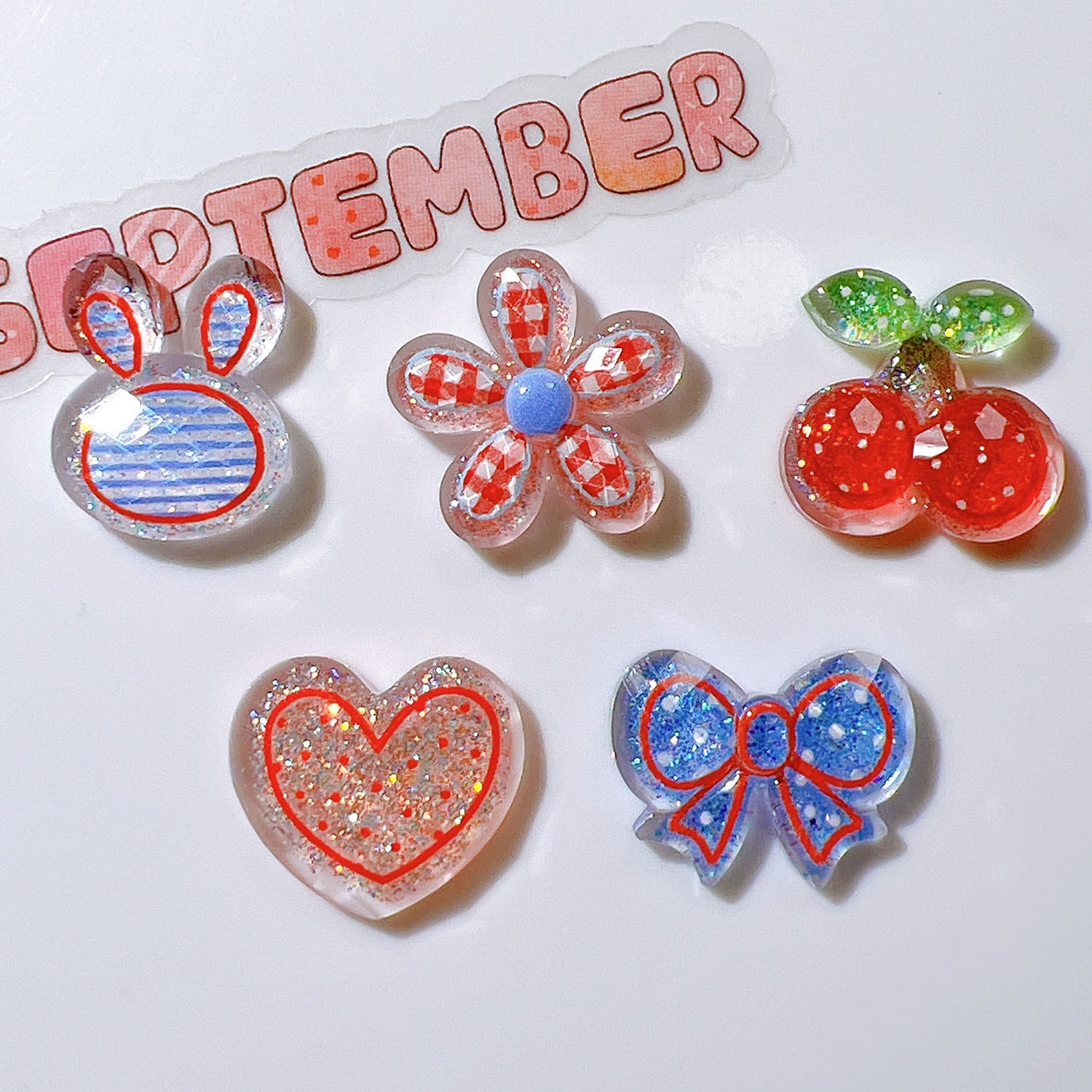 Glossy Surface Resin Charms Bulk Wholesale Smooth DIY Accessories for Handmade Decor Crafts