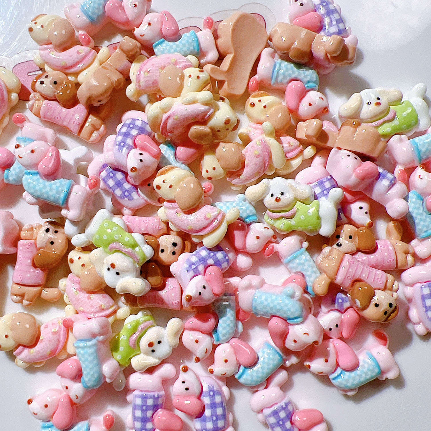 Bulk Resin DIY Craft Charms Wholesale Decorative Ornaments for Shoe Charms & Handmade Jewelry