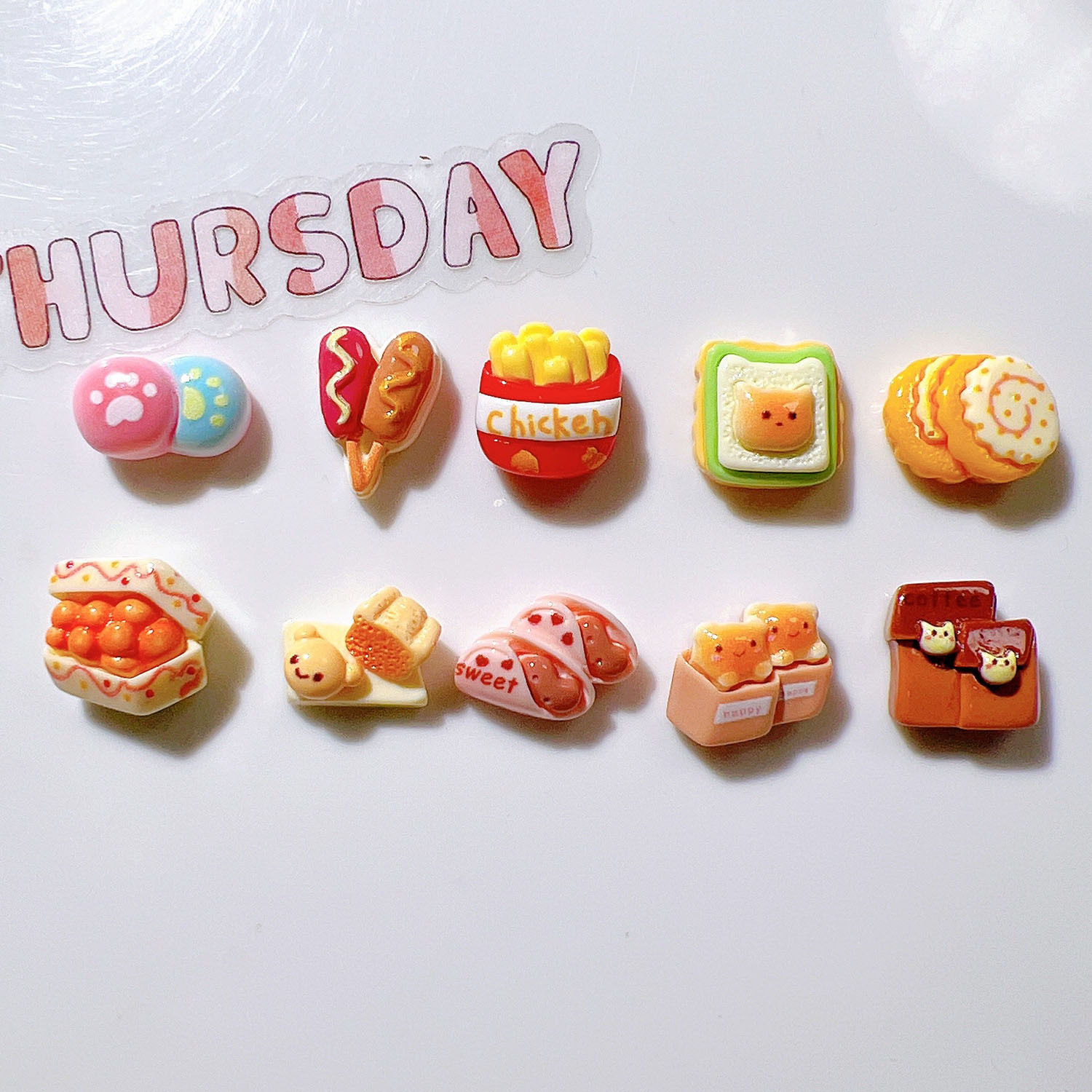 Bulk Mixed Theme Resin Charms Wholesale Variety DIY Accessories for Stall Retail & Craft Shop