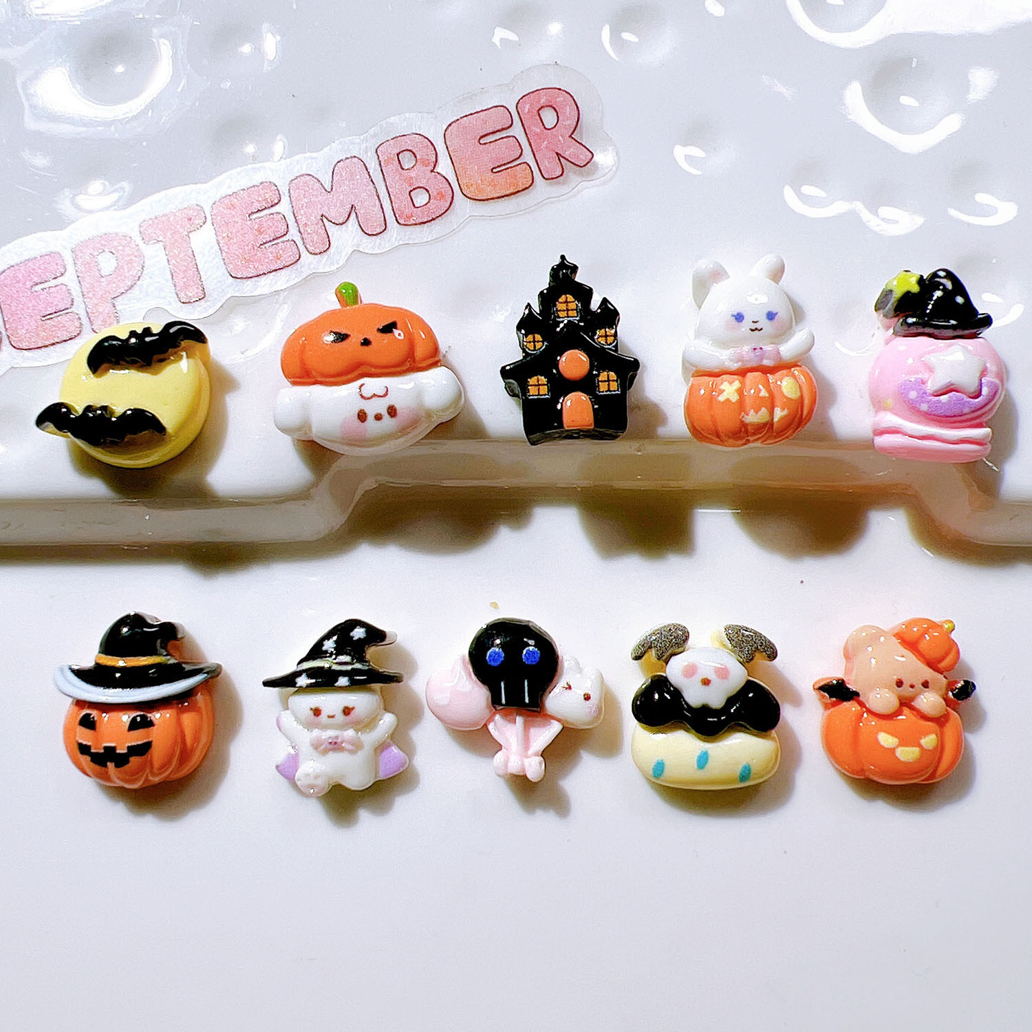 Multi-Purpose Resin Decor Charms Bulk DIY Materials for Shoe Charms, Gifts & Handmade Keychains