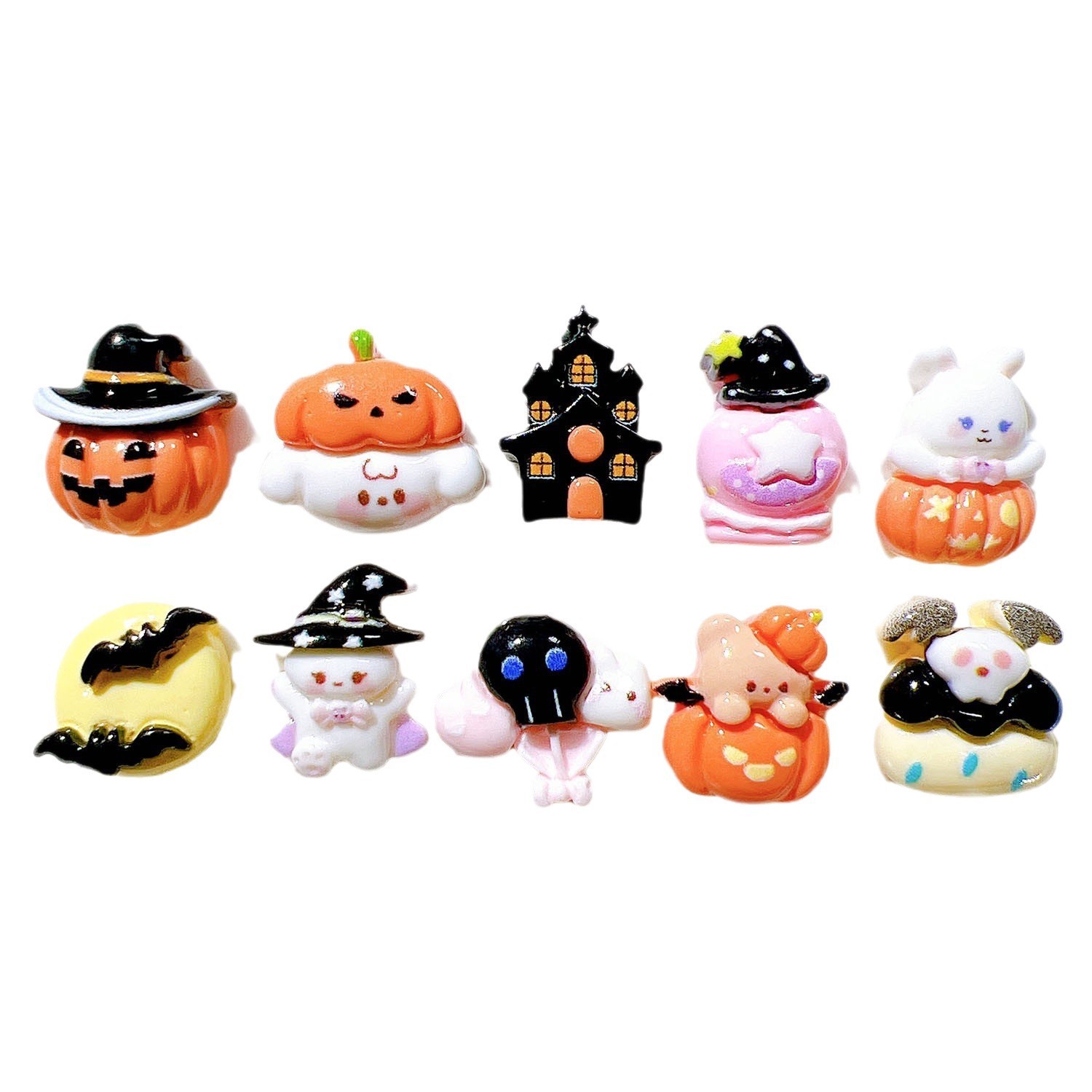 Multi-Purpose Resin Decor Charms Bulk DIY Materials for Shoe Charms, Gifts & Handmade Keychains