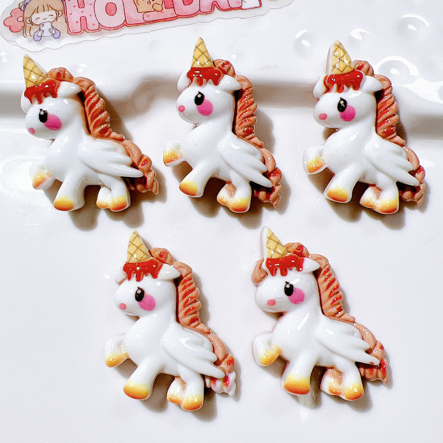 Wholesale Scratch Resistant Resin Charms Bulk Long Lasting DIY Shoe Charm Craft Materials