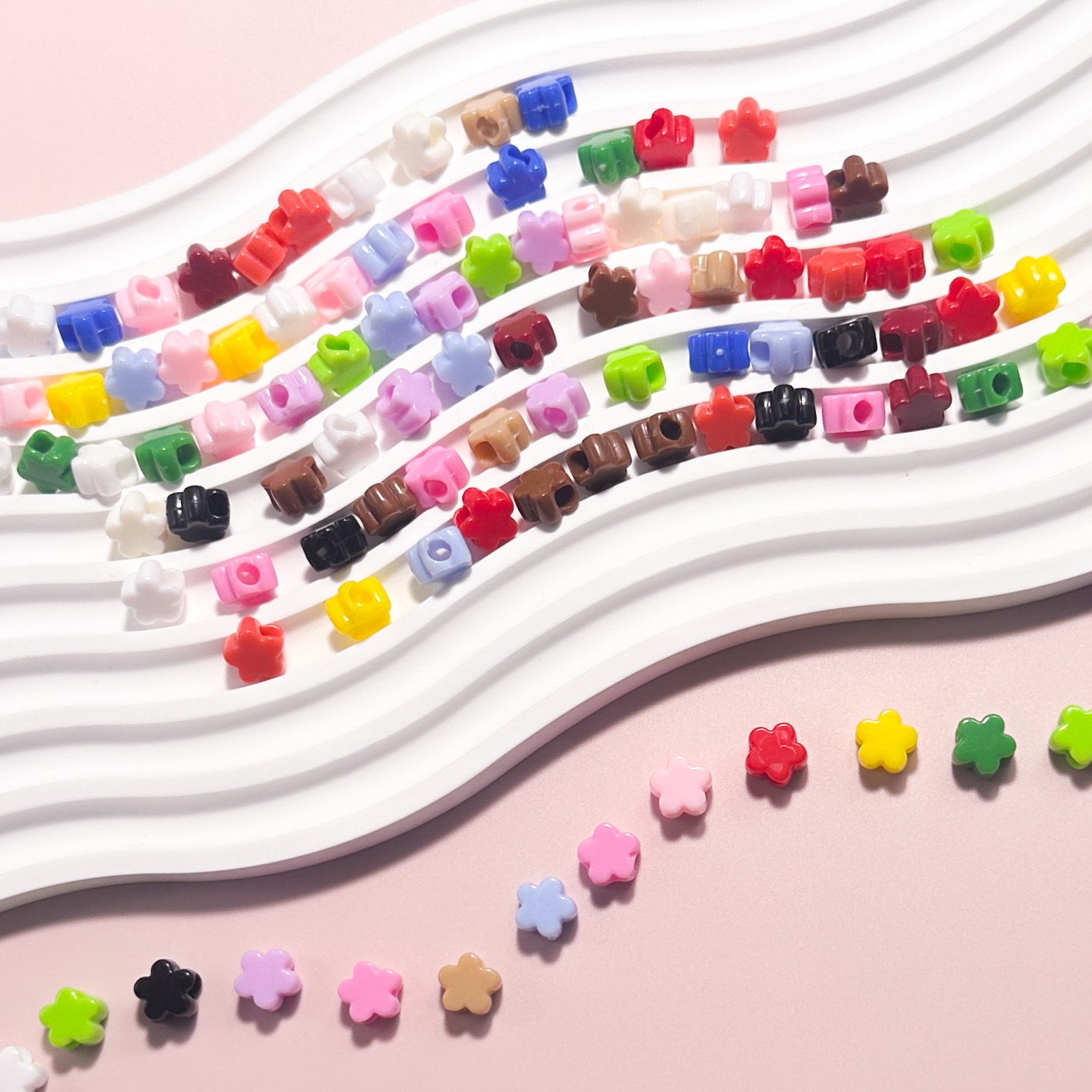 Bulk DIY Bead Accessories Wholesale Decor Parts for Shoe Charms & Handcraft Ornaments