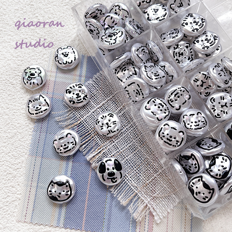 Bulk Acrylic Decorative Beads Wholesale DIY Beading Supplies for Custom Handmade Accessories