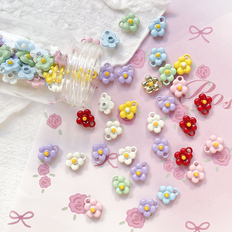 Multi-Style Alloy Beading Findings Bulk DIY Supplies for Custom Beaded Keychain & Lanyards