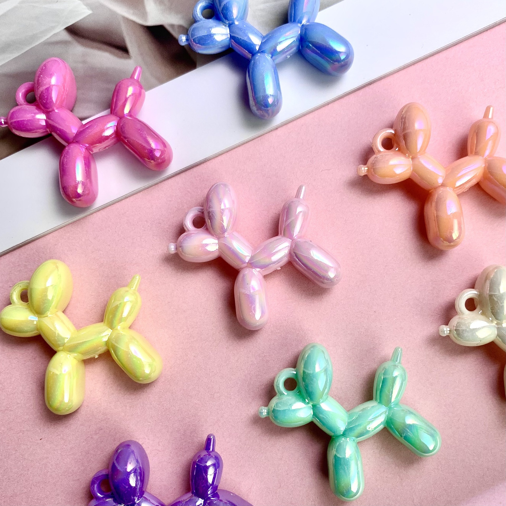Bulk Transparent Acrylic Beads Wholesale Clear DIY Beading Accessories for Minimalist Crafts