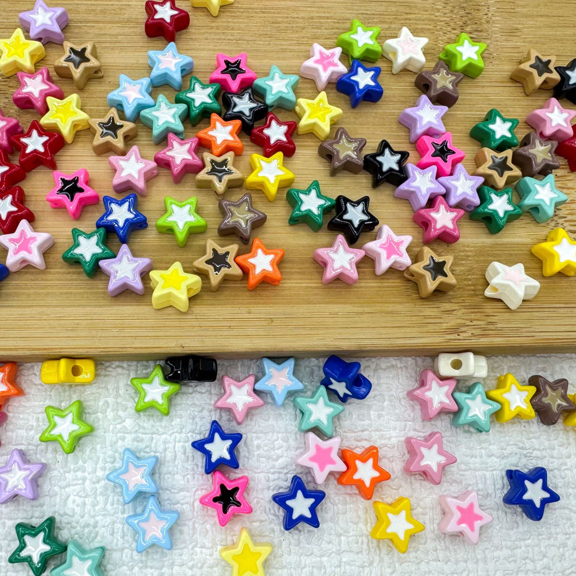 Wholesale Transparent DIY Beading Accessories Bulk Clear Decor Parts & Shoe Charms