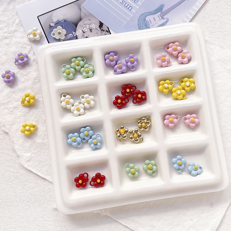 Multi-Style Alloy Beading Findings Bulk DIY Supplies for Custom Beaded Keychain & Lanyards