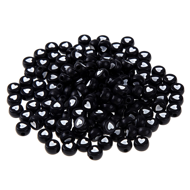 Multi-Style Acrylic Spacer Beads Bulk DIY Accessories for Keychain & Phone Strap Making
