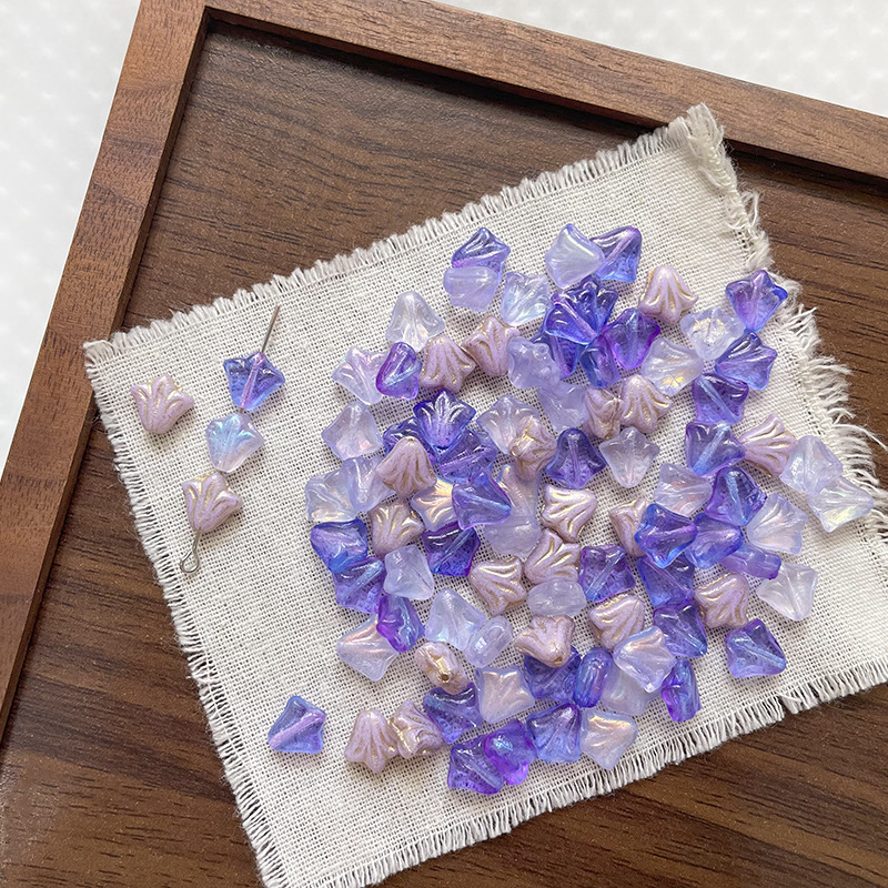 Bulk Glass Decorative Beads Wholesale DIY Craft Supplies for Custom Handmade Accessories