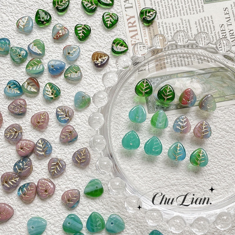 Wholesale Mixed Pattern Glass Beads Assorted DIY Accessories for Beginner Beading Hobbyists