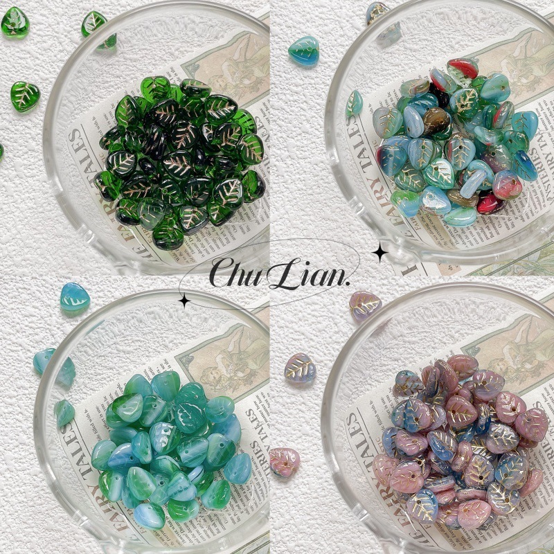 Wholesale Mixed Pattern Glass Beads Assorted DIY Accessories for Beginner Beading Hobbyists