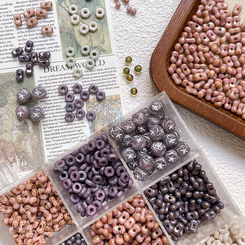 Bulk Waterproof Glass Loose Beads Wholesale Durable DIY Accessories For Long Time Display
