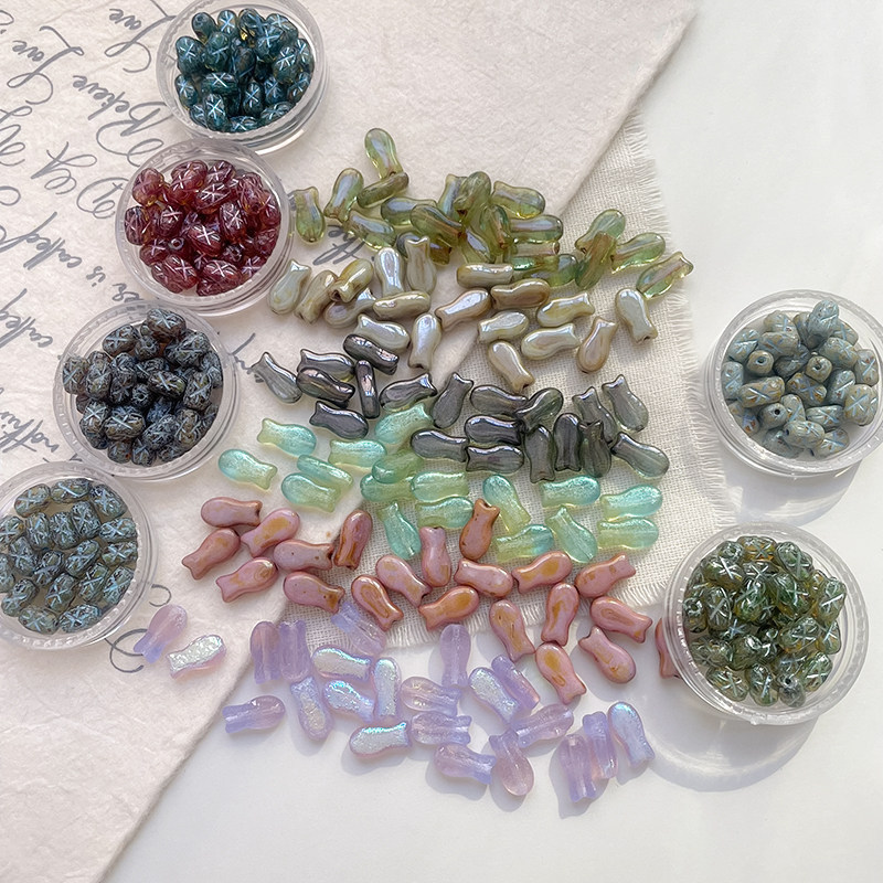 Wholesale Drop Shipping Glass Lampwork Beads Cross-Border DIY Beading Craft Supplies