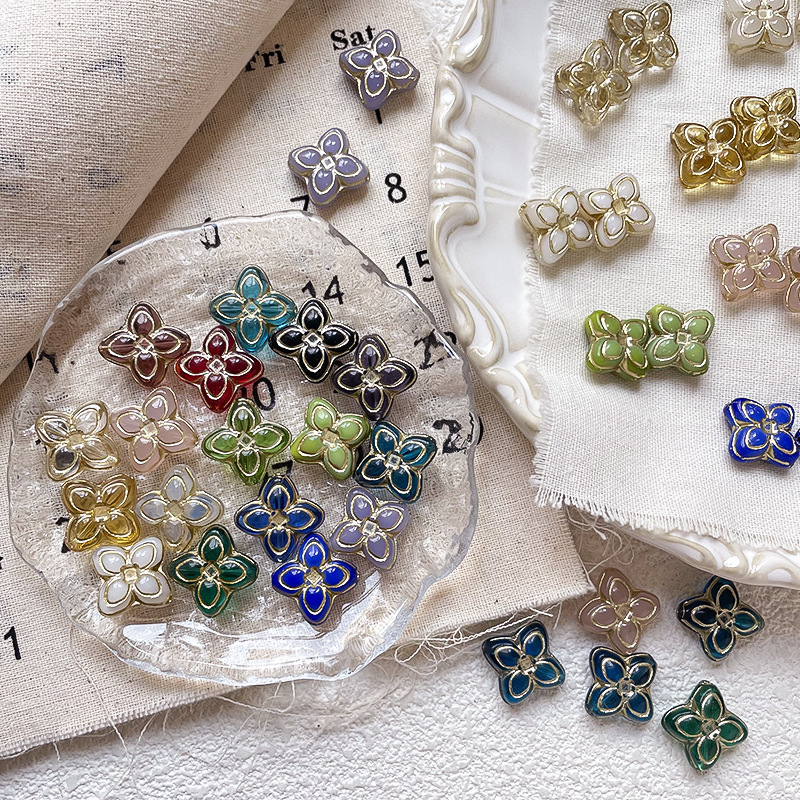Bulk Small Mini Glass Loose Beads Wholesale DIY Accessories for Tiny Delicate Crafts