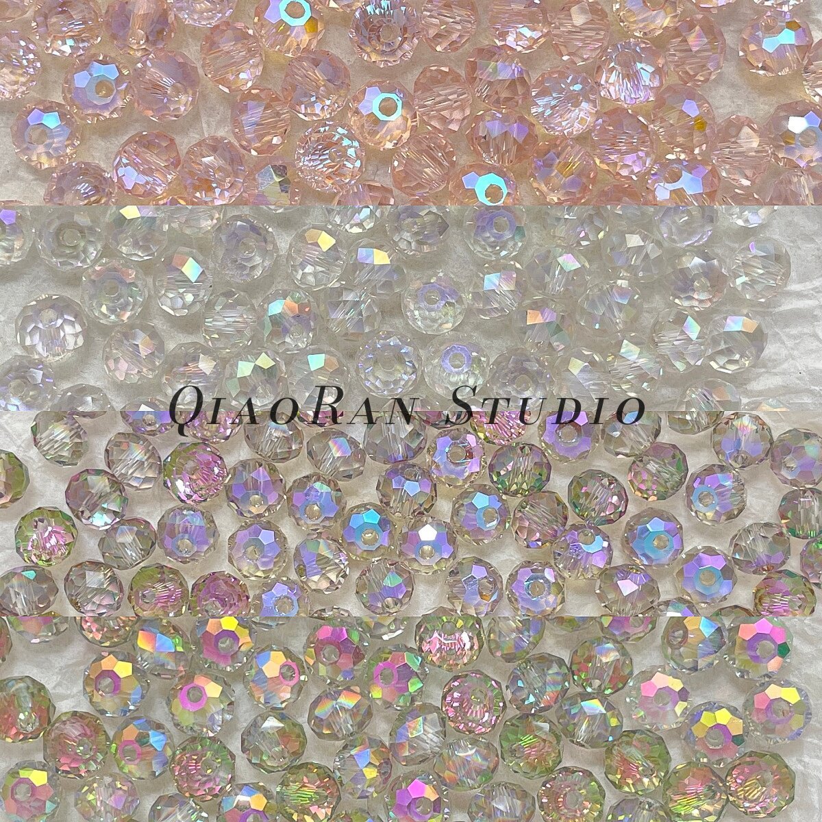 Wholesale Glazed Glass Loose Beads, DIY Beading Accessories for Handmade Jewelry