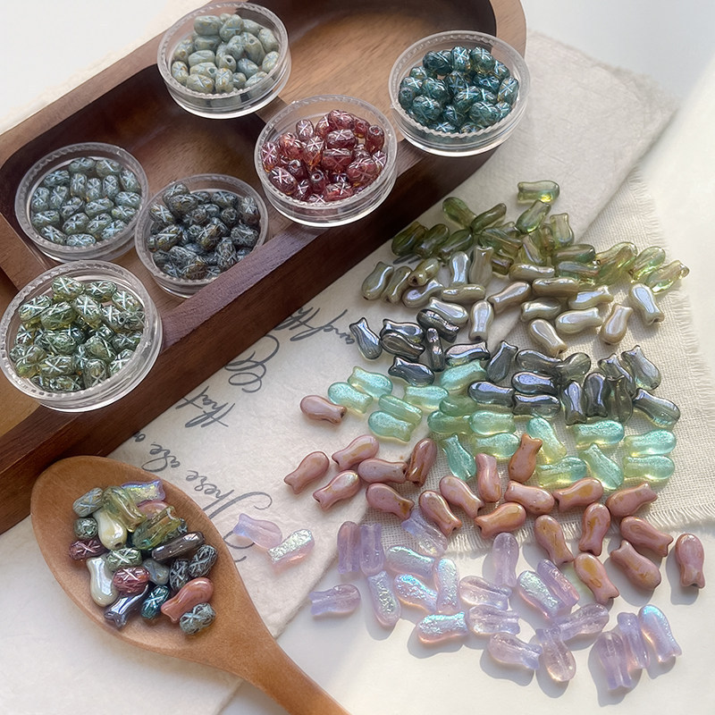 Wholesale Drop Shipping Glass Lampwork Beads Cross-Border DIY Beading Craft Supplies