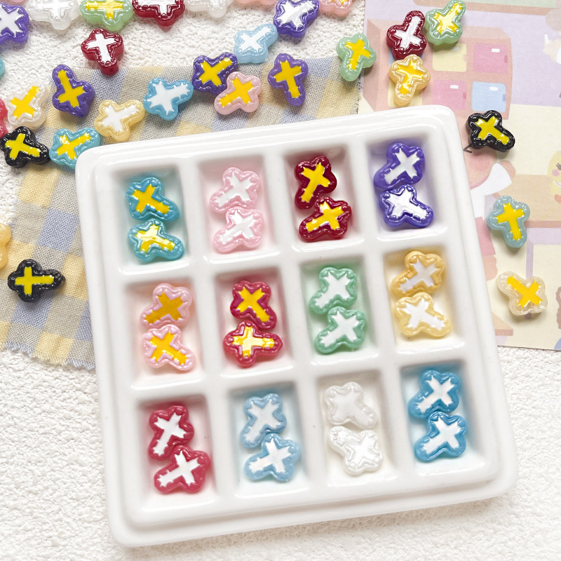 Wholesale Standard Size Glass Beads Bulk DIY Accessories for Mass Handmade Production