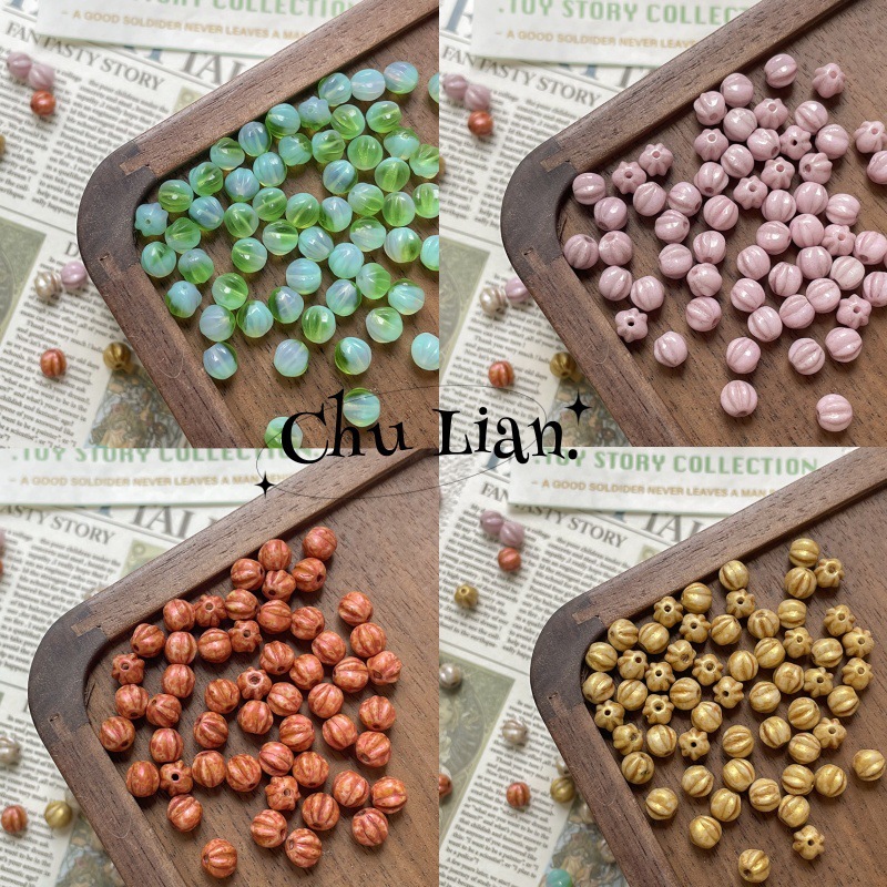 Bulk Colorful Lampwork Glass Beads Wholesale DIY Accessories for Gift Jewelry Making