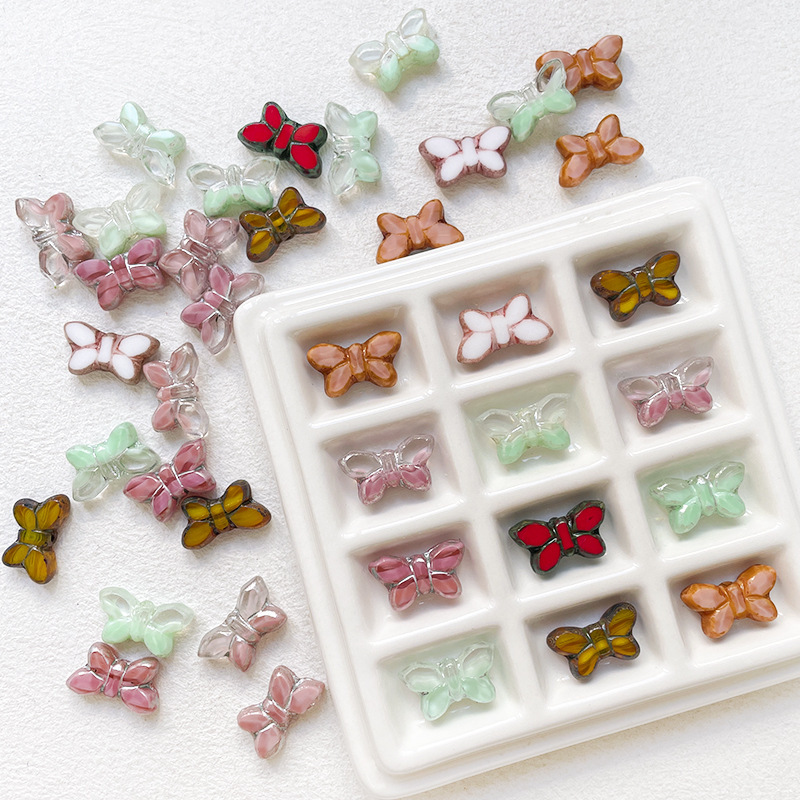Wholesale Standard Size Glass Beads Bulk DIY Supplies for Mass Handmade Production