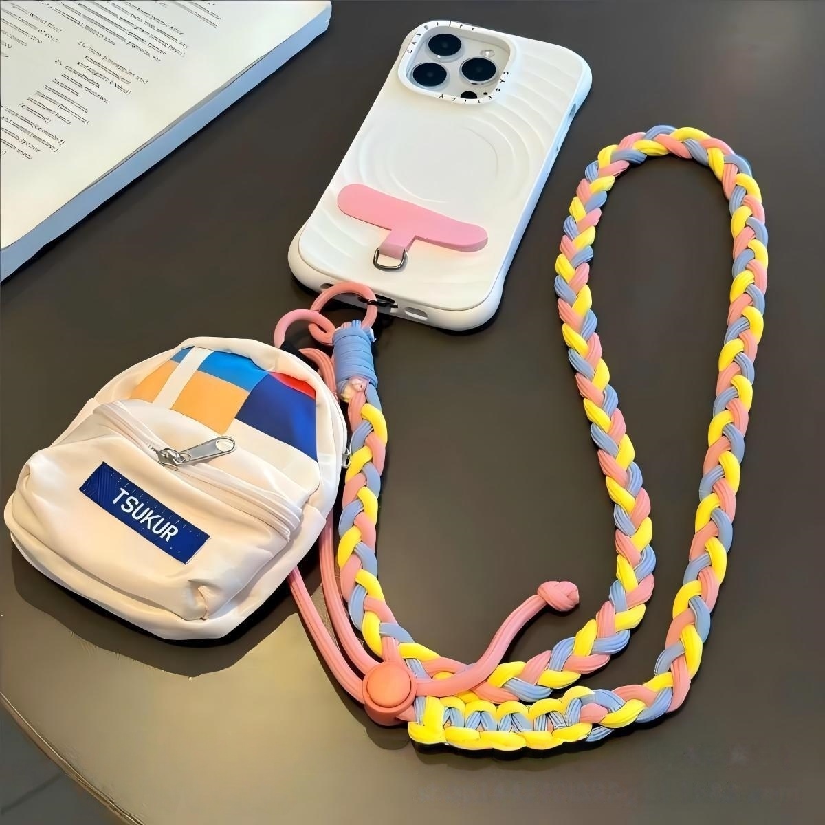 Wholesale Braided Phone Lanyards, Woven Wrist Straps & Keychain Pendants