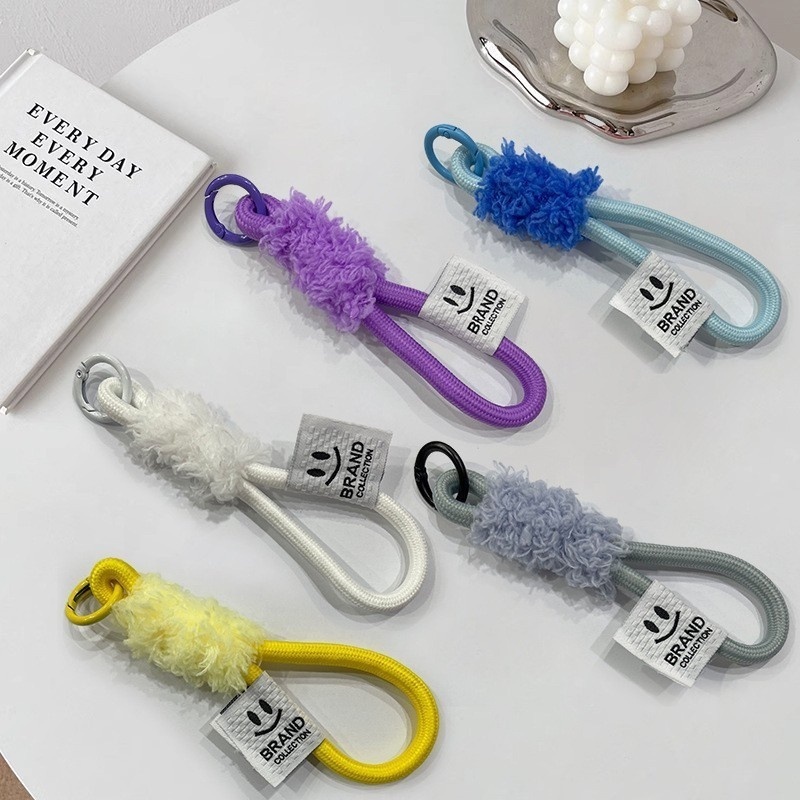 Wholesale Lightweight Woven Phone Lanyard No Burden Hand Strap Keychain Accessories