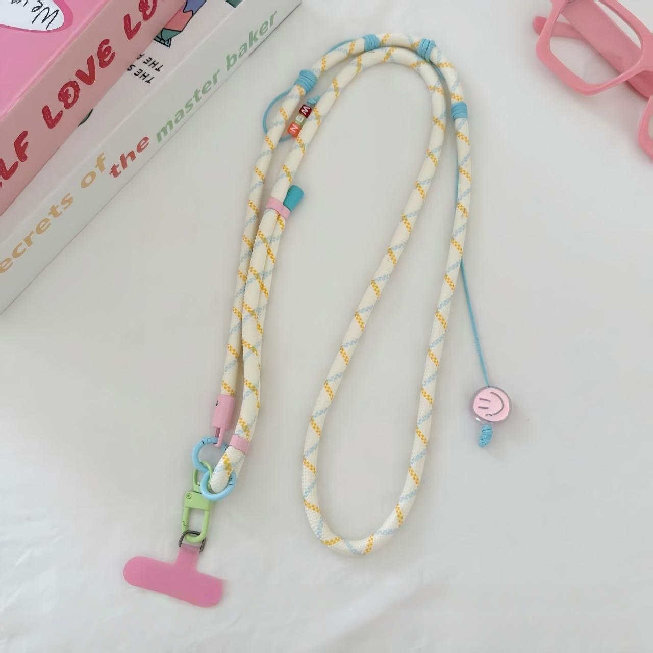Multi-Style Braided Wrist Lanyards Bulk Phone Straps for Keychain & Bag Charm DIY Crafts