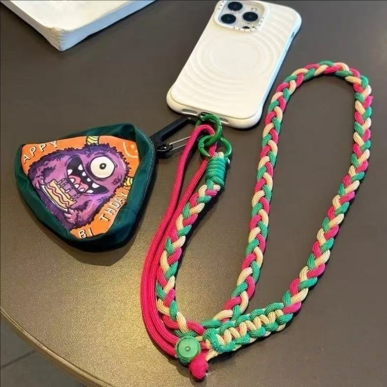 Wholesale Braided Phone Lanyards, Woven Wrist Straps & Keychain Pendants