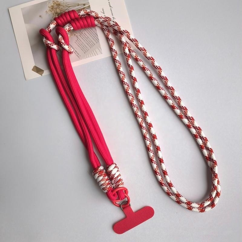 Bulk Wear Resistant Braided Phone Straps Wholesale Long Lasting Keychain Lanyards