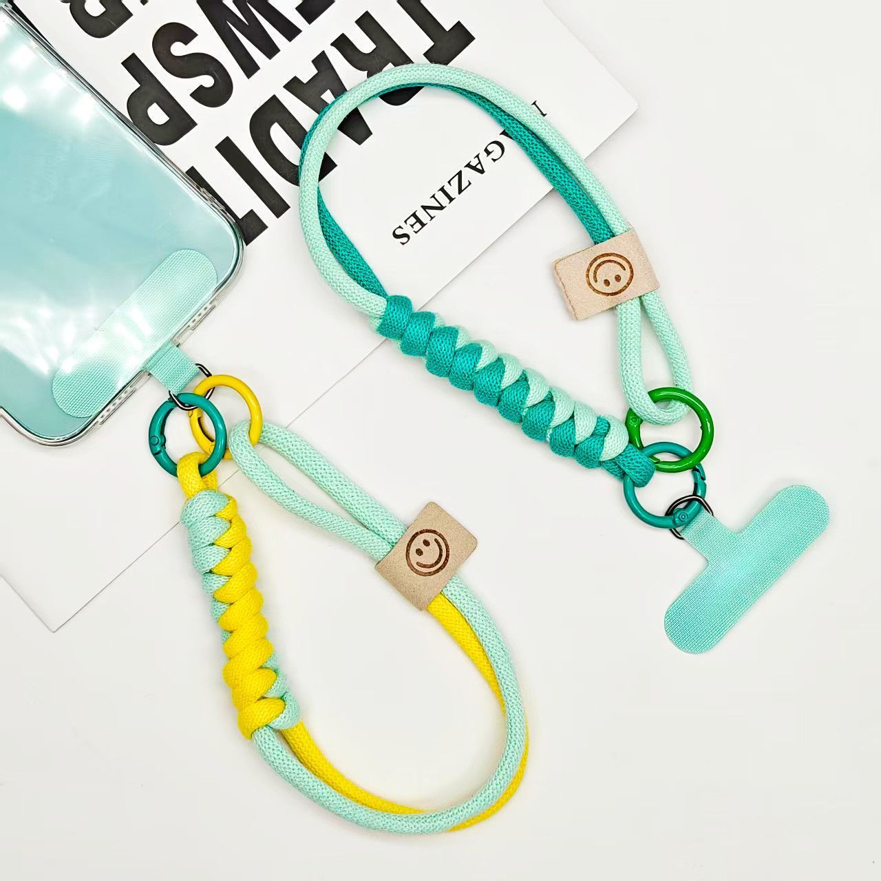 Bulk Multi-Size Woven Lanyard Wholesale Short & Long Straps for Phone & Key Hanging Decor