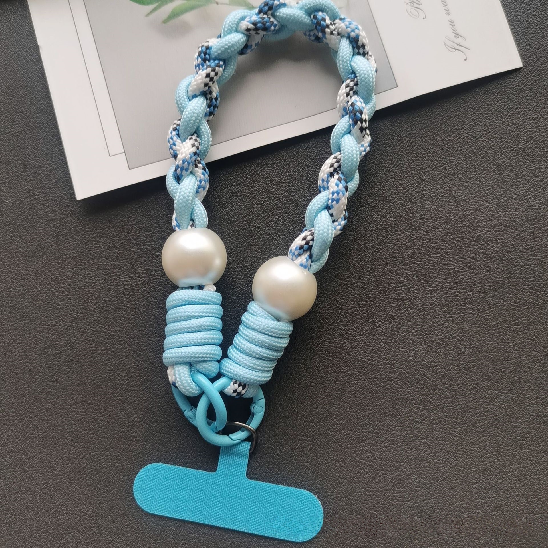 Wholesale Adjustable Braided Phone Lanyards Woven Straps for DIY Handmade Pendants