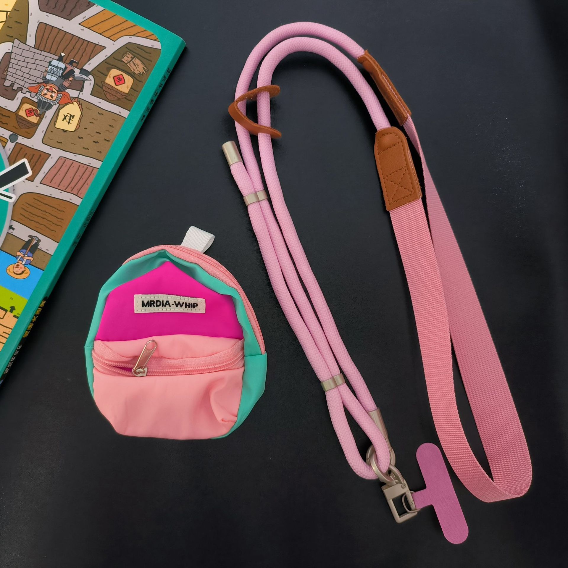 Bulk Kawaii Woven Phone Straps Wholesale Braided Lanyards for Cute Keychain Decor