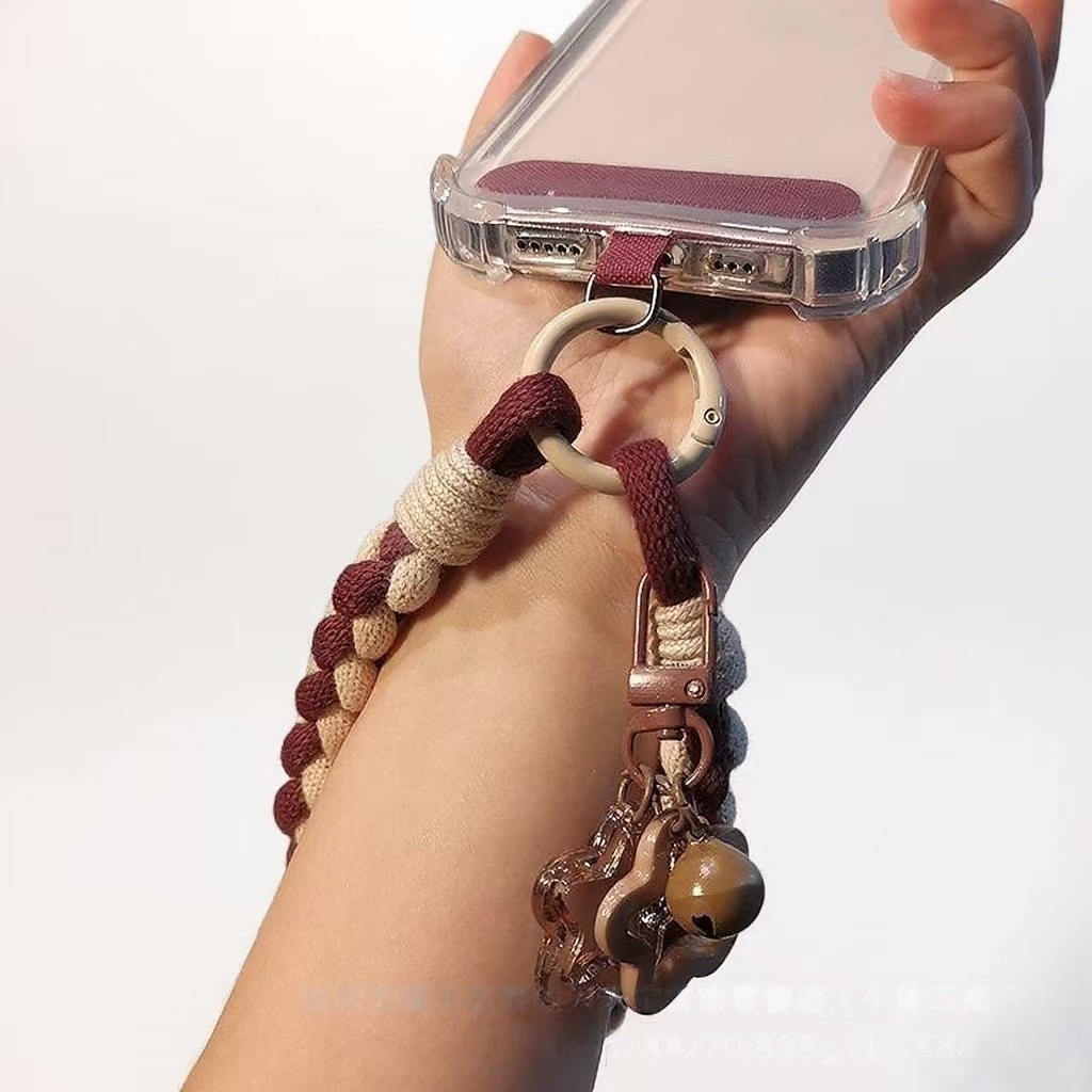 Bulk Hand Woven Phone Strap Wholesale Lanyard Accessories for Keychain & Mobile Decor
