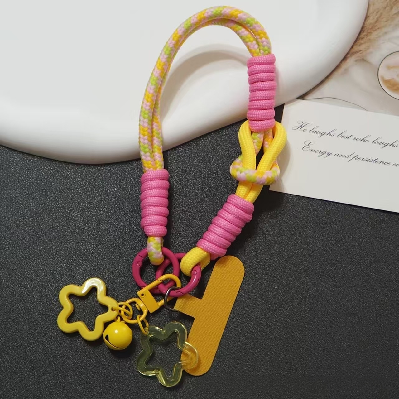 Wholesale All-Match Woven Lanyard DIY Accessories for Phone Strap & Beaded Keychains