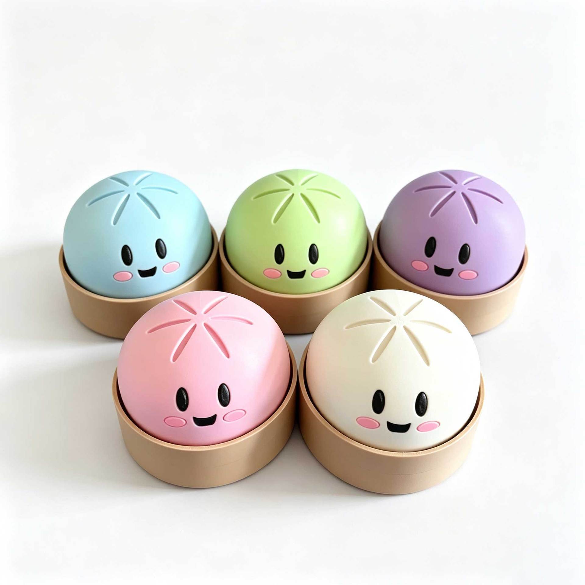 Wholesale Pocket Size Fidget Clicker Toy Creative Button Stress Relief Keychain Pendant