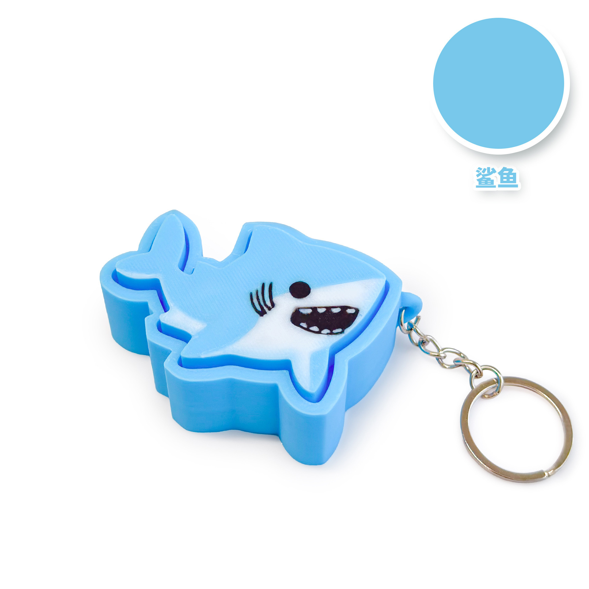 Wholesale Drop Shipping Fidget Clicker Toy Cross-Border Stress Relief Keychain Craft Supplies