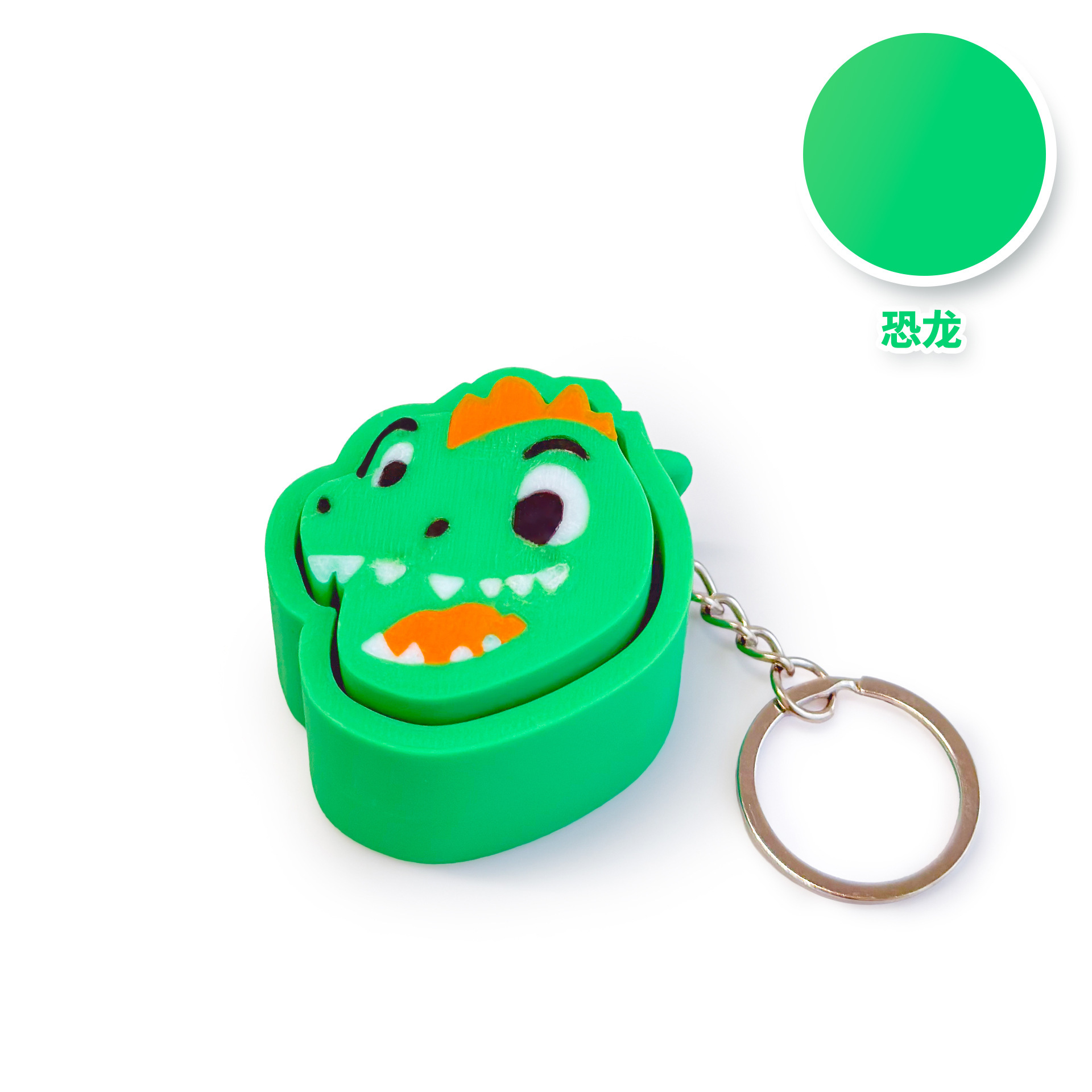 Wholesale Drop Shipping Fidget Clicker Toy Cross-Border Stress Relief Keychain Craft Supplies