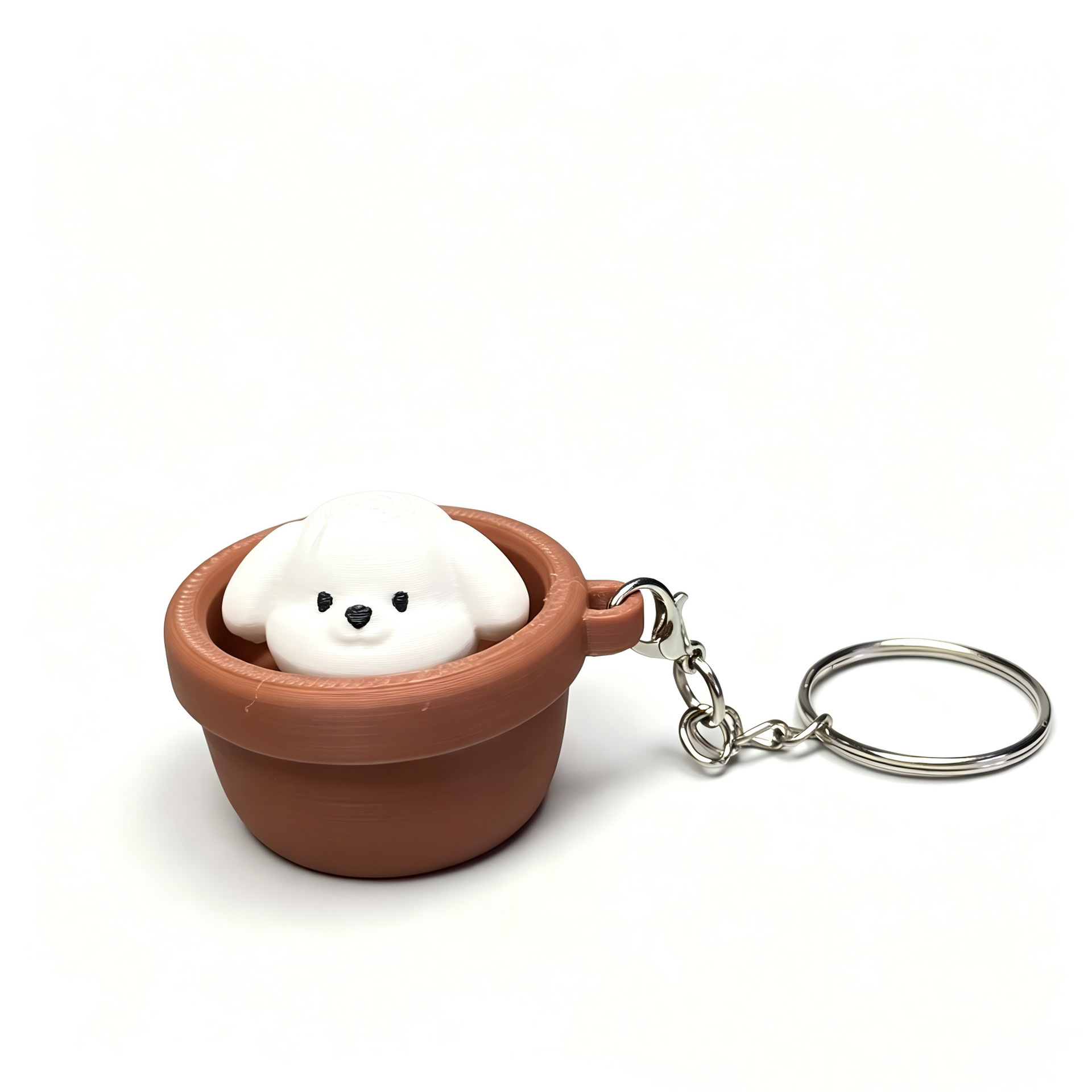 Wholesale Tactile Button Clicker Fidget Toy Anti-Anxiety Creative Keychain Pendant