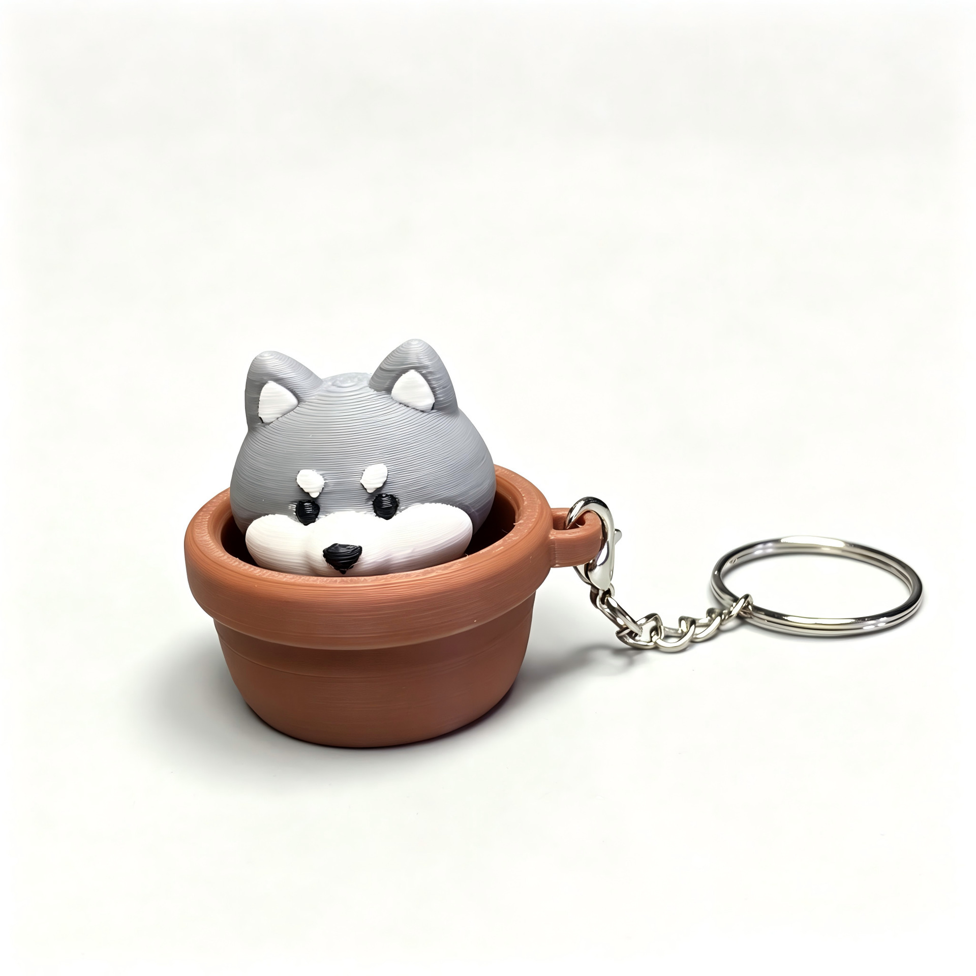 Wholesale Tactile Button Clicker Fidget Toy Anti-Anxiety Creative Keychain Pendant