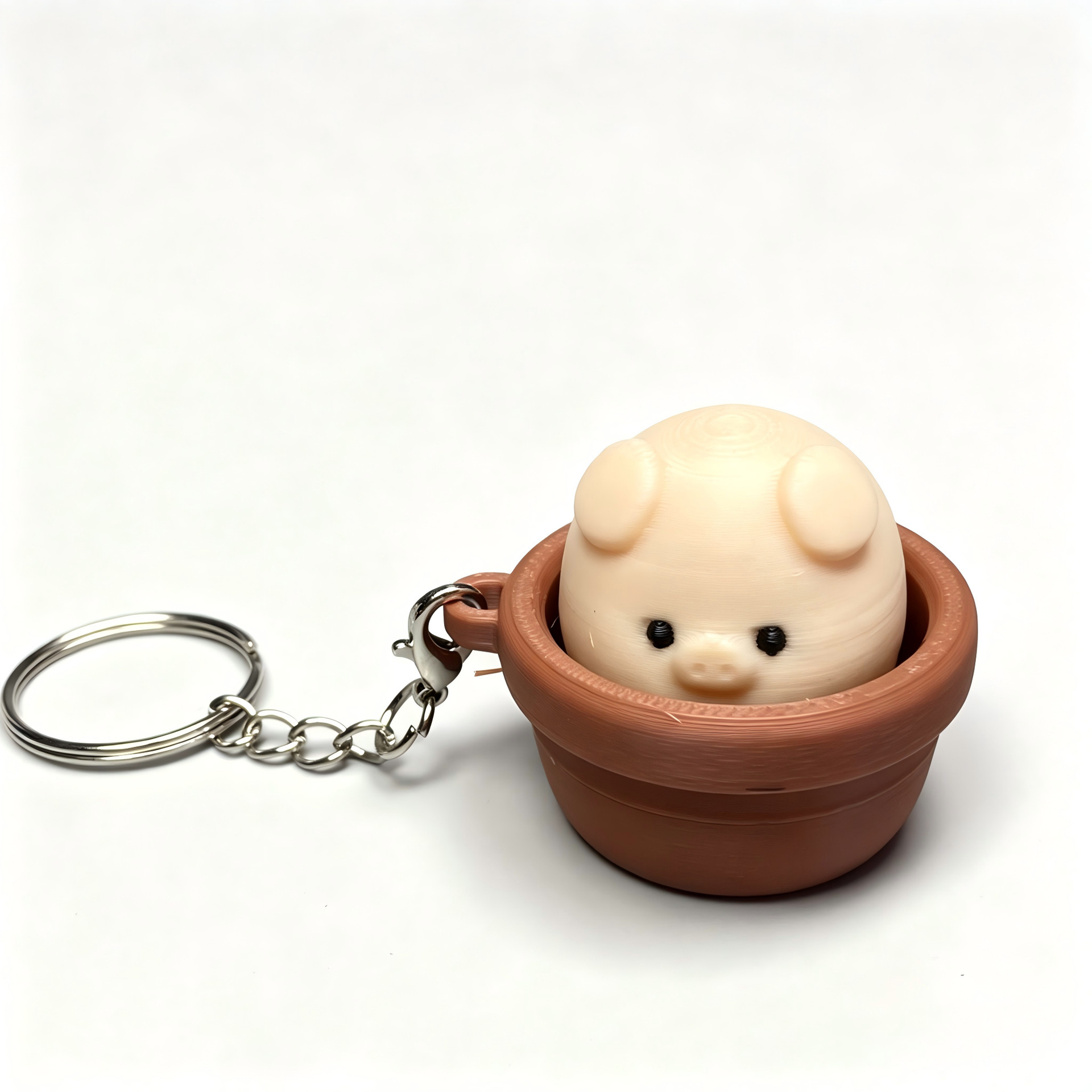 Wholesale Tactile Button Clicker Fidget Toy Anti-Anxiety Creative Keychain Pendant