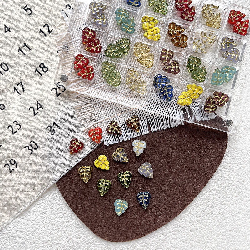 Shiny Lampwork Glass Beads, Bulk Loose Spacer Beads for DIY Fashion Handmade Accessories