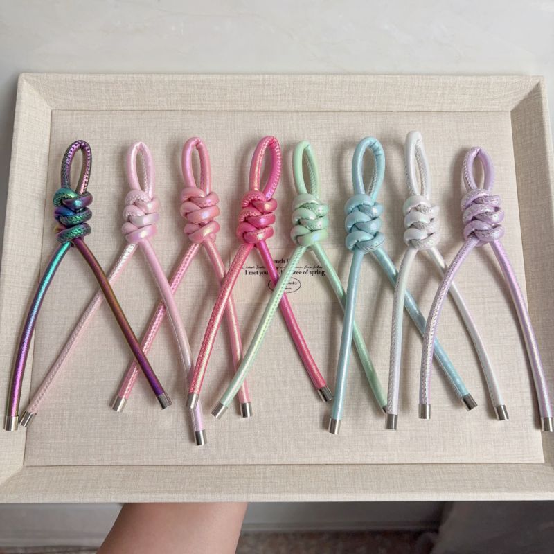 Blank Braided Woven Cord Wholesale Plain Rope for DIY Custom Bag & Phone Charms