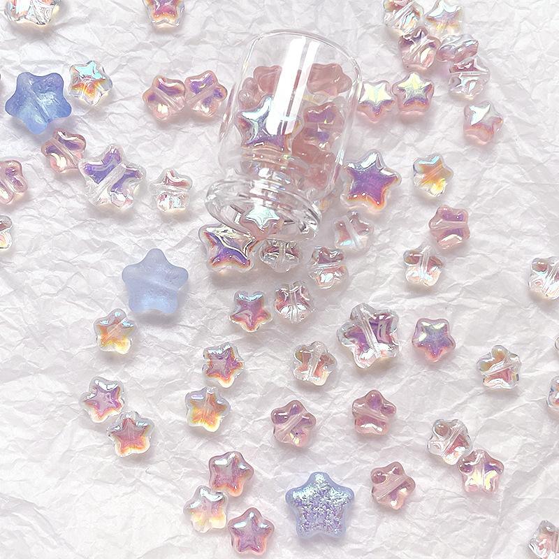 Waterproof Colorfast Lampwork Glass Beads Durable Outdoor Backpack & Car Pendant Beads