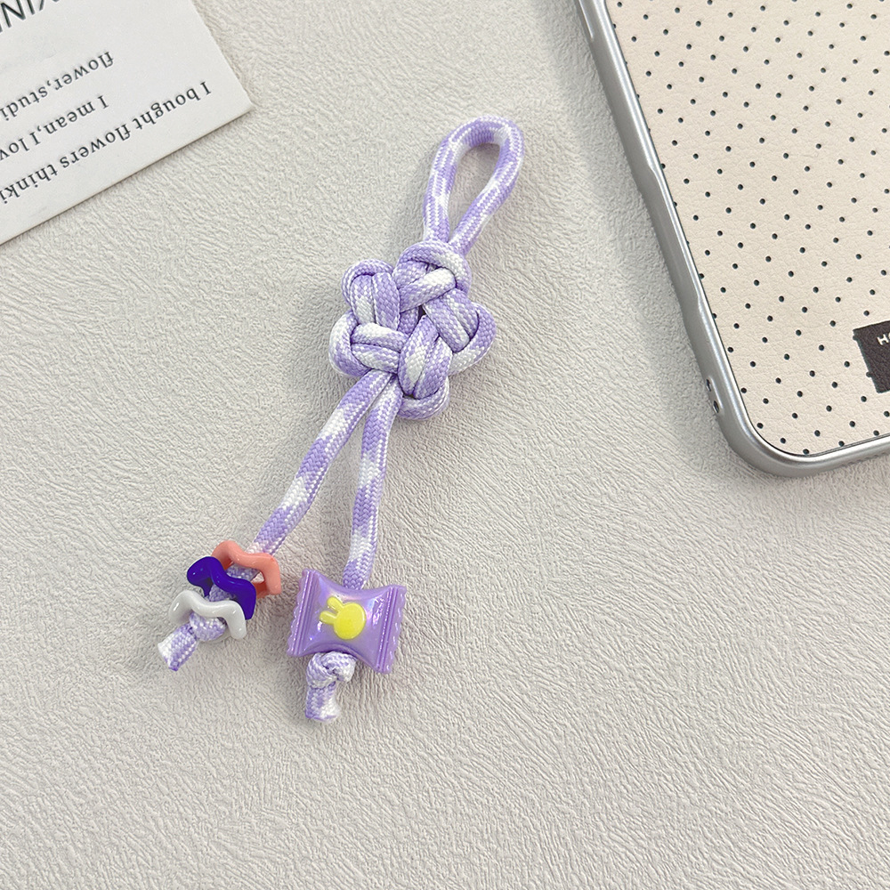 Bulk Woven Braided Cord Pendant Wholesale for Keychain, Phone Charm & Bag Ornament