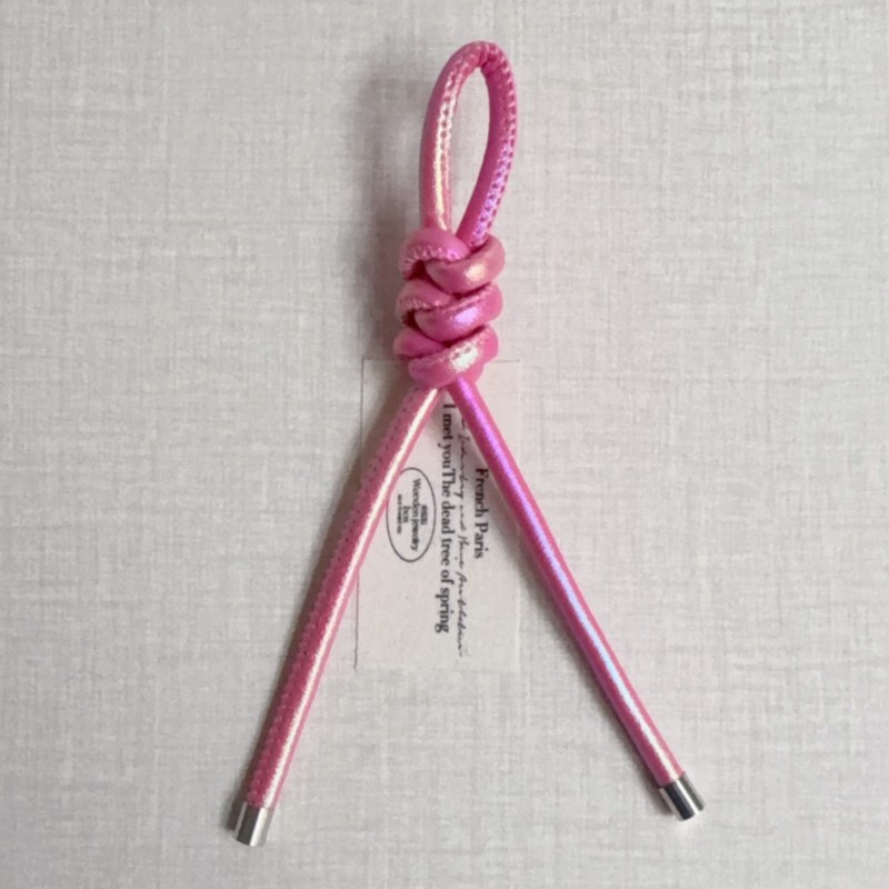 Blank Braided Woven Cord Wholesale Plain Rope for DIY Custom Bag & Phone Charms