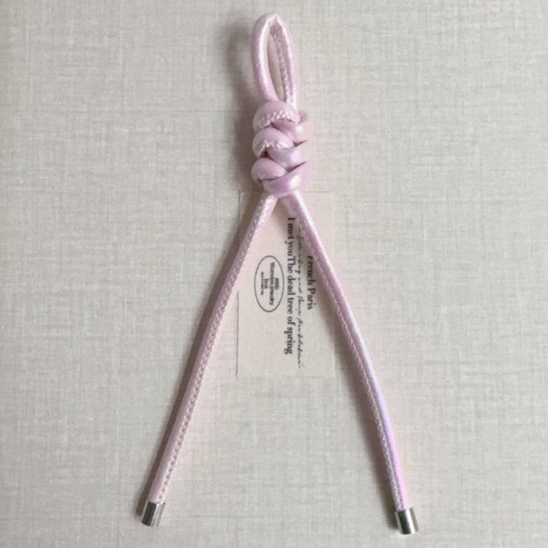 Blank Braided Woven Cord Wholesale Plain Rope for DIY Custom Bag & Phone Charms