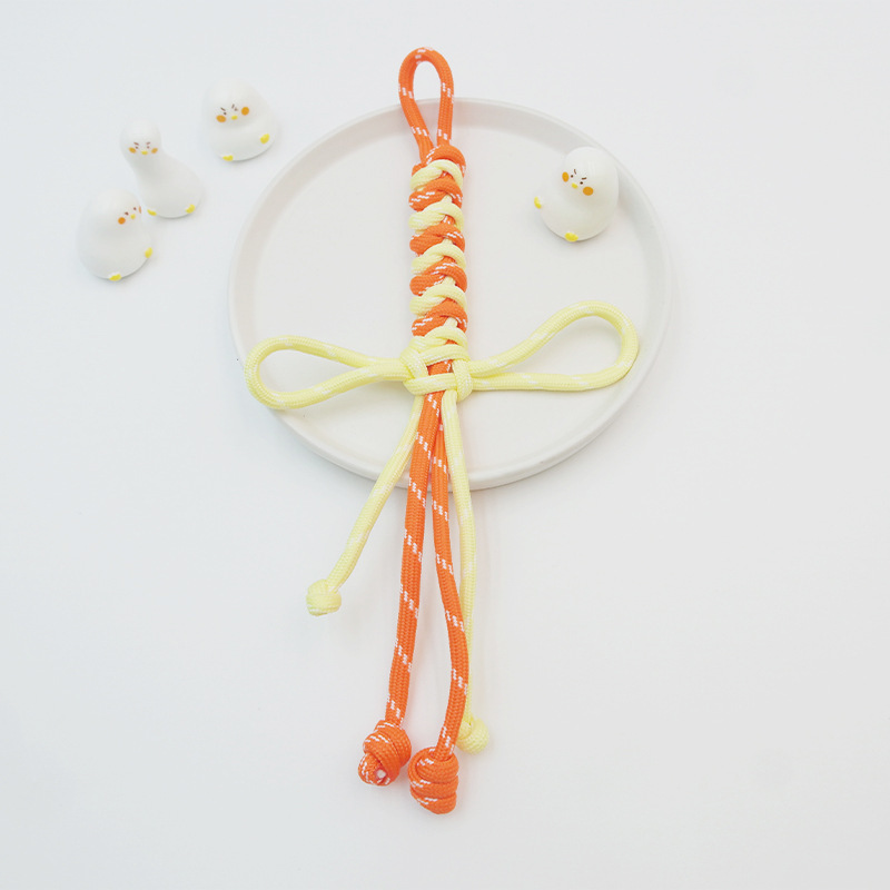 Thin Braided Cord Charm Wholesale Delicate Woven Rope for Mini Bag & Phone Pendant